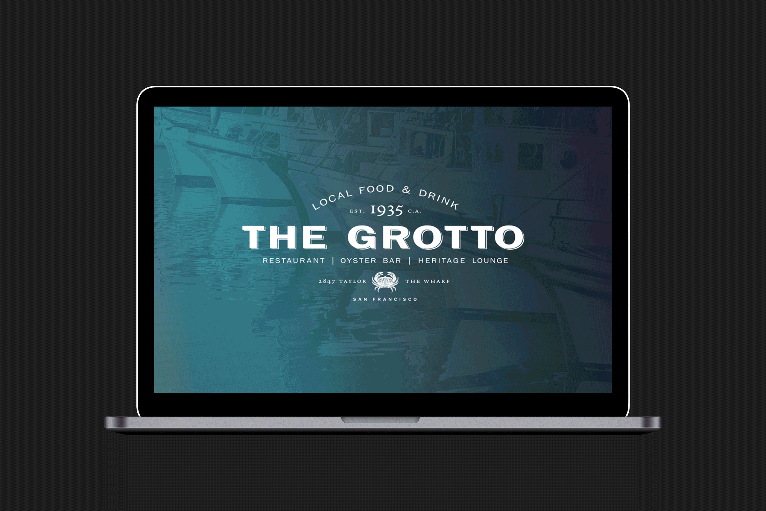 The Grotto SF Website Design