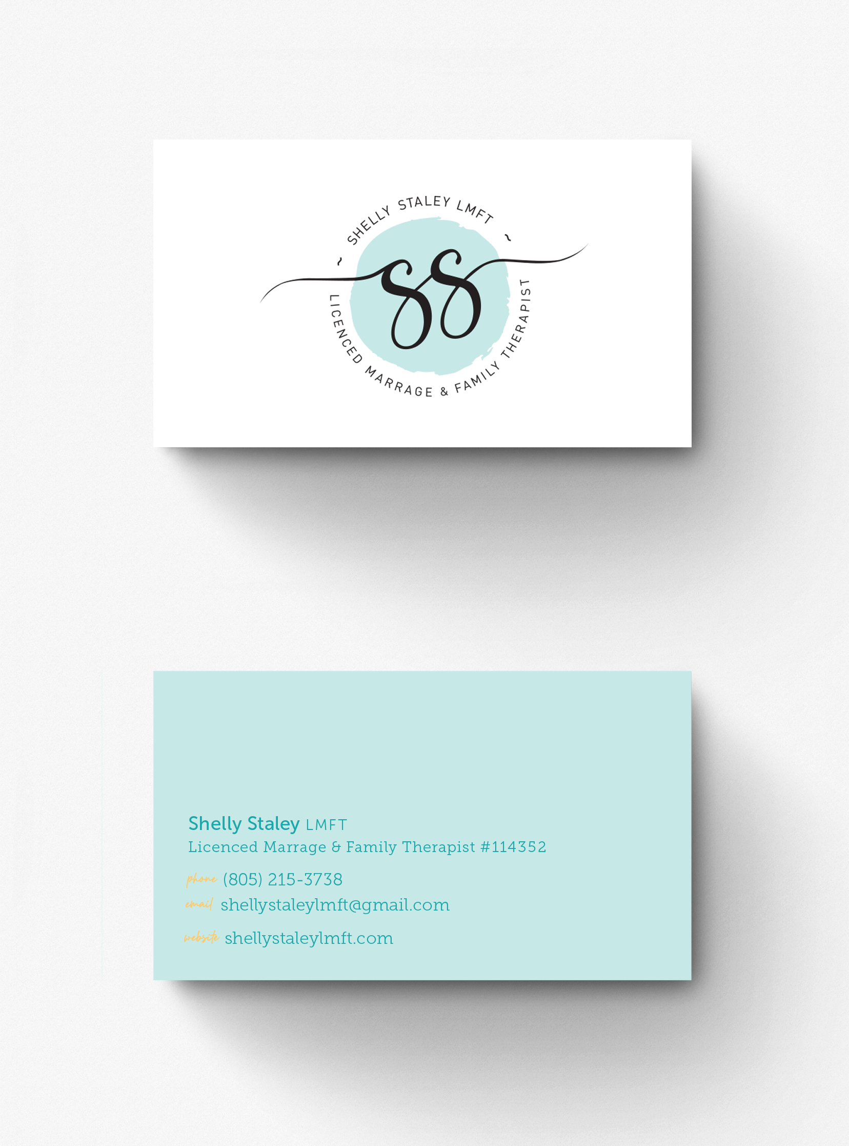 Shelly Staley LMFT Business Card